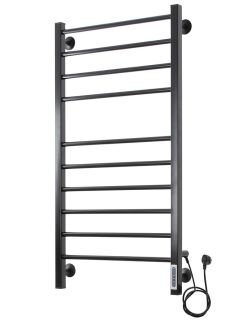 Полотенцесушитель электрический Domoterm Куба DMT П10 500x1000 EK R чёрный